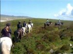 Horse Riding across the Hill to Tramore